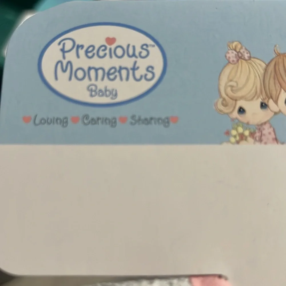 Vintage Precious Moments Pink Bib